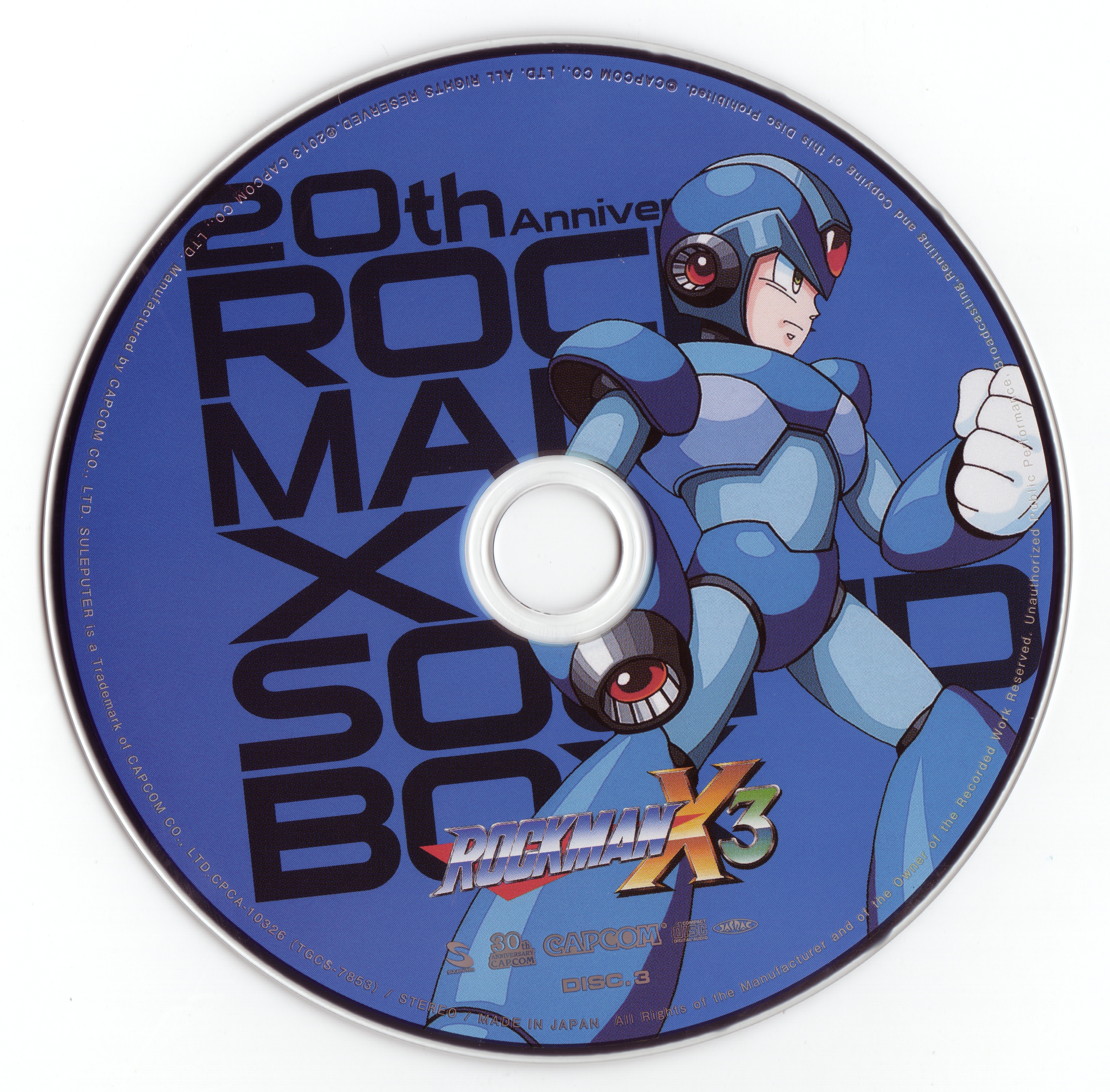 20th Anniversary ROCKMAN X SOUND BOX (2013) MP3 - Download 20th 